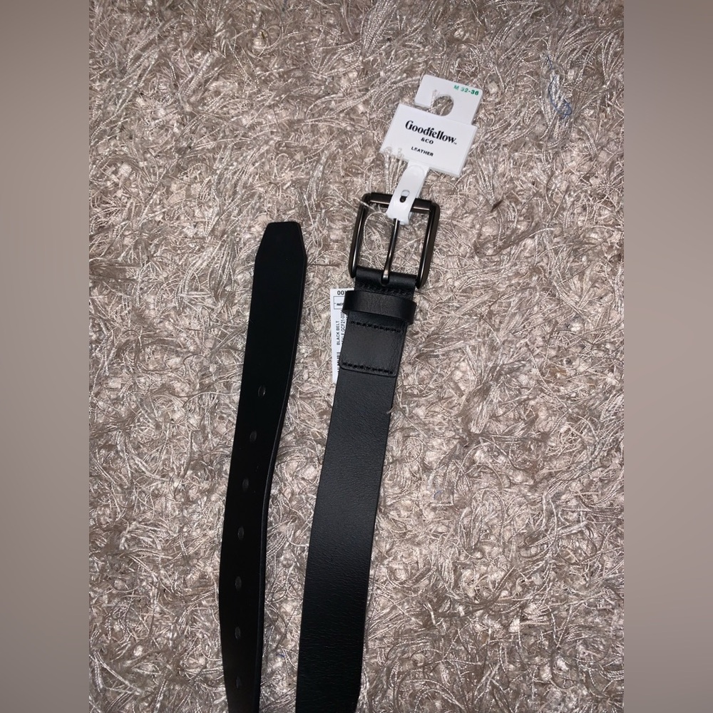 3 for $30 ⚡️ Goodfellow & Co Black Belt with Silver Buckle